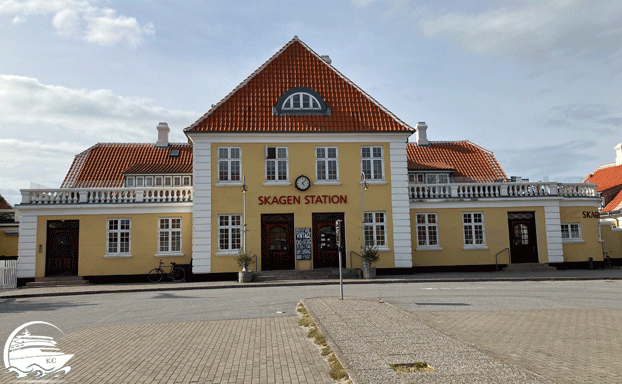 Skagen Sehenswürdigkeiten - Der Bahnhof