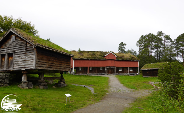 Ålesund Ausflug - Sunnmøre-Museum (Freilichtmuseum) - Historische Häuser