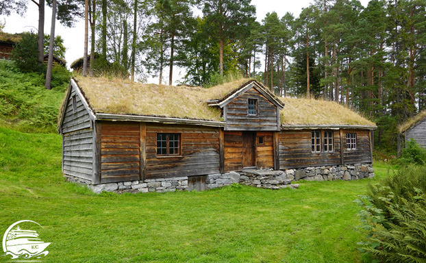 Ålesund Ausflug - Sunnmøre-Museum (Freilichtmuseum) - Historisches Haus