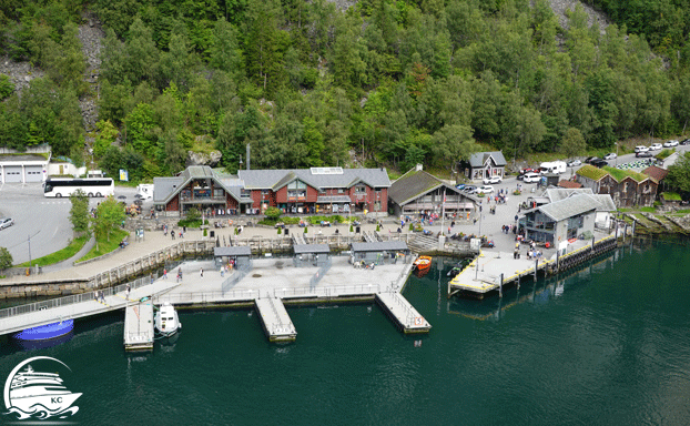 Liegeplatz Geiranger - Anleger 