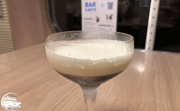 White Russian AIDA Barkarte - Barklassiker - White Russian