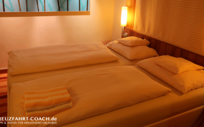 Kreuzfahrtblog 18 AIDAbella Kabinen Bewertung