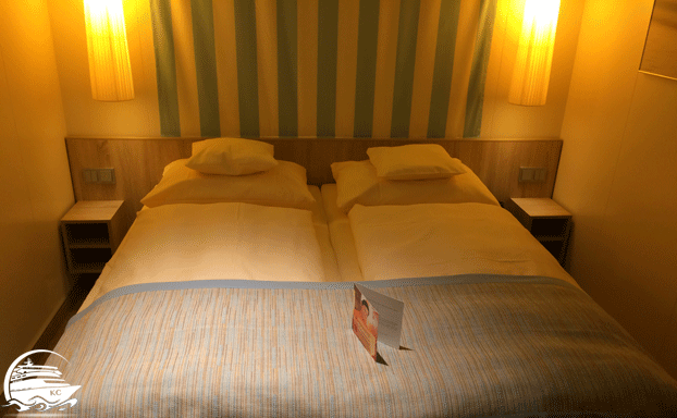 Innenkabine 10436 - Bett AIDAprima Kabinen Bewertung - Innenkabine 10436