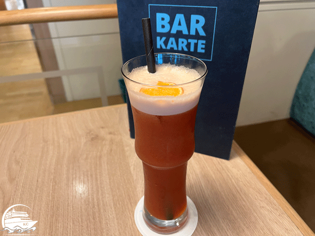 AIDA Barkarte 2024 - DON THE BEACHCOMBERS ZOMBIE mit Alkohol
