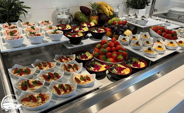 Snacks AIDA Lounge auf AIDAnova - Snacks