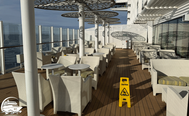 AIDA Lounge auf AIDApima - Aussenbereich