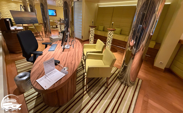 AIDA Lounge auf AIDAprima - Concierge