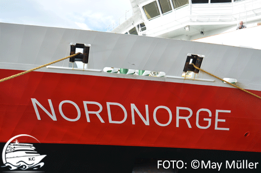 Hurtigruten Schiff "Nordnorge"