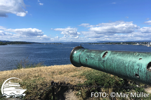 Festung Akershus, Blick auf das Meer