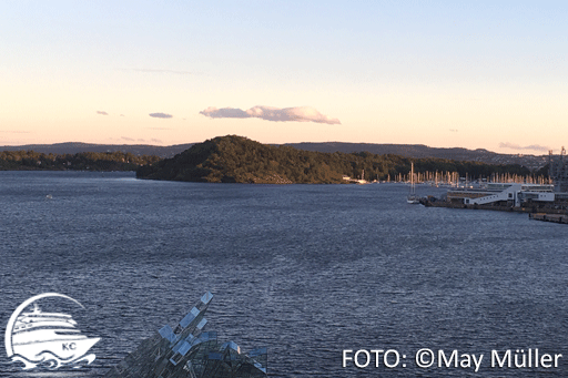 Oslo auf eigene Faust Sonnenuntergang an der Oper