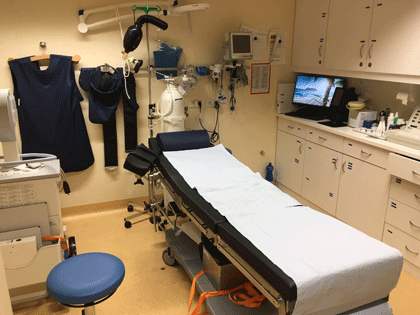 OP im Bordhospital auf AIDAperla OP im Bordhospital auf AIDAperla