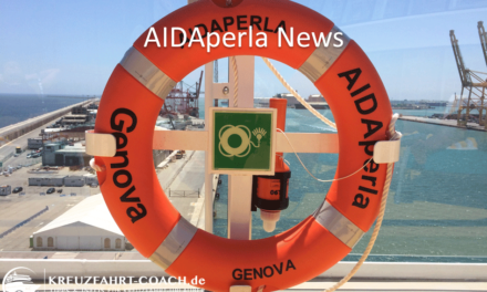 AIDAperla NEWS – Aktuelle Infos im Überblick
