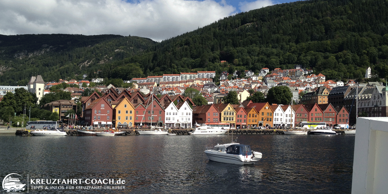 Landausflüge auf eigene Faust - Bergen Bergen in Norwegen