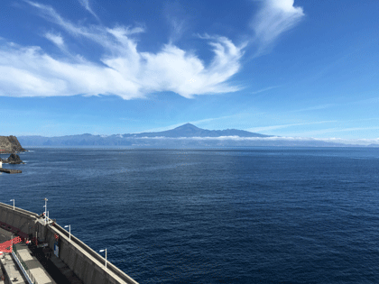 Blick auf den Vulkan Teide