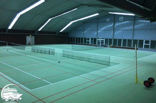 Blick in die Sporthalle im Center Park Nordseeküste 2017