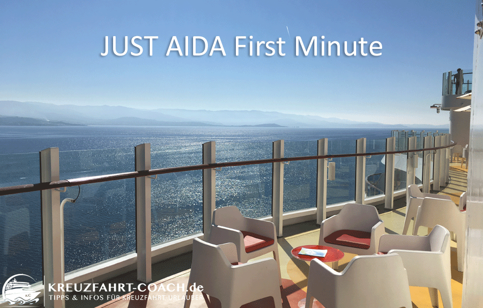 JUST AIDA Angebote – JUST AIDA First Minute