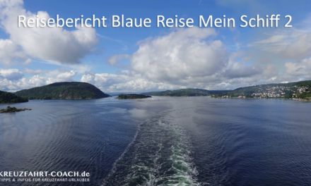 Blaue Reise mit der Mein Schiff 2 – Essen & trinken
