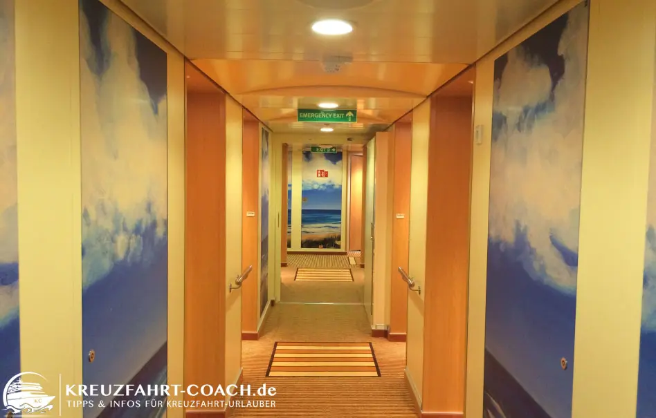 Orientierung auf dem Schiff