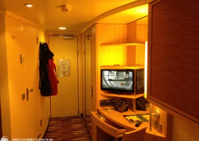 Kabine mit Pullman-Bett auf AIDAsol