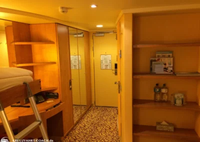 Kabine mit Pullman-Bett auf AIDAmar