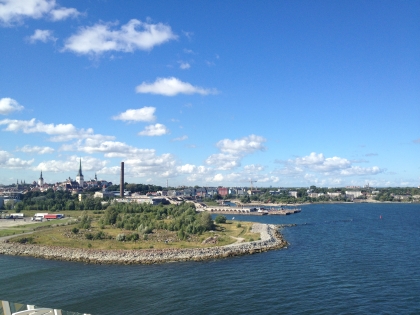 Blick auf Tallin